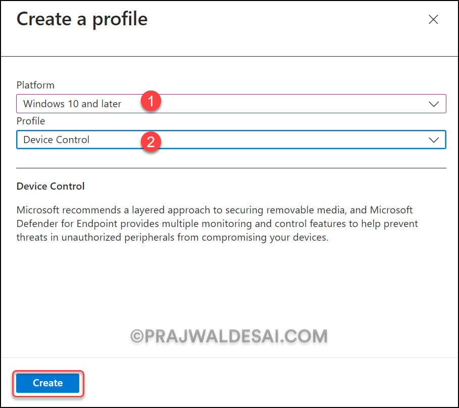 Create an Attack Surface Reduction Policy to Block USB drives