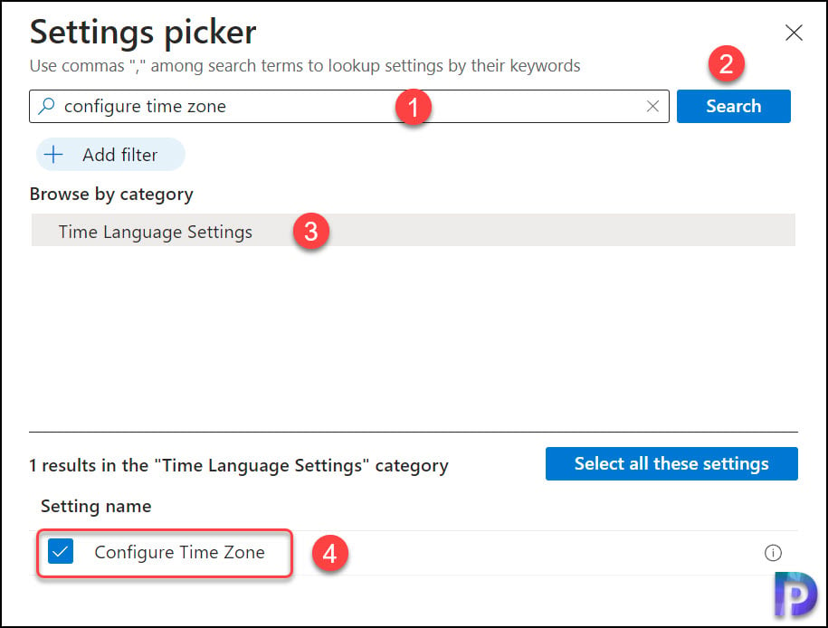 Configure Time Zone using Intune