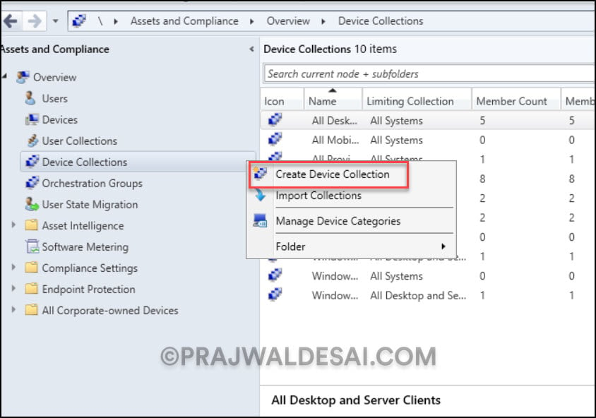 Create Windows 11 23H2 SCCM Device Collection