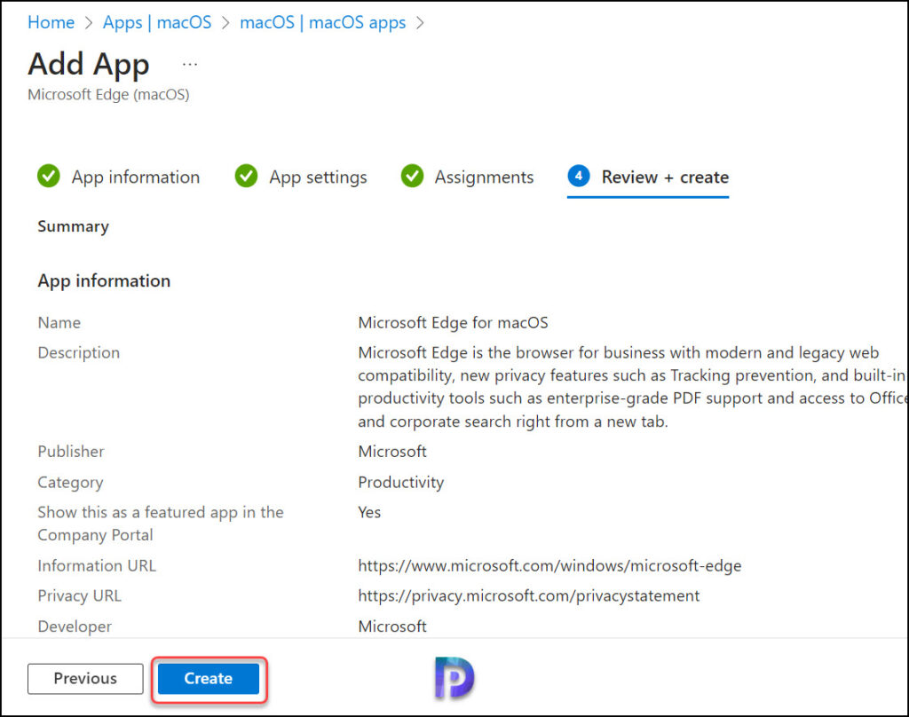 Deploy Microsoft Edge to macOS using Intune