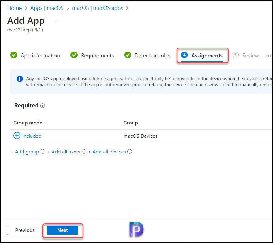 Deploy PKG Apps using Intune on macOS devices