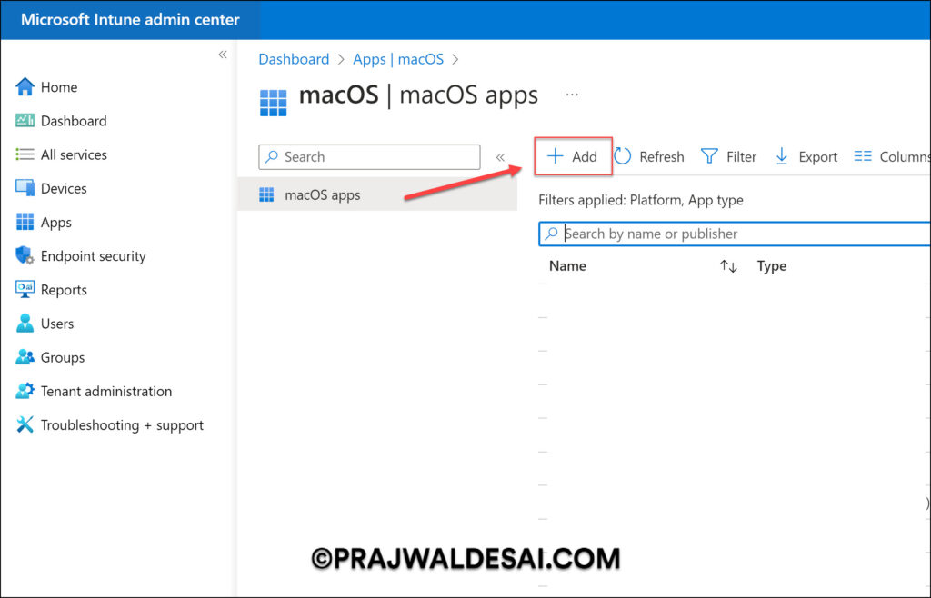 Deploy Royal TS for macOS using Intune