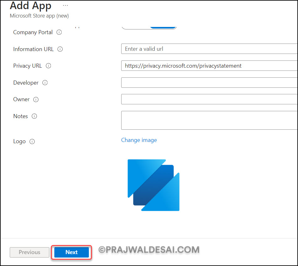 Configure SysInternals Suite app in Intune