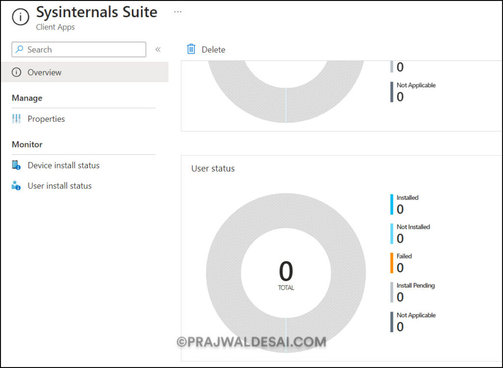 Monitor Sysinternals Suite deployment in Intune