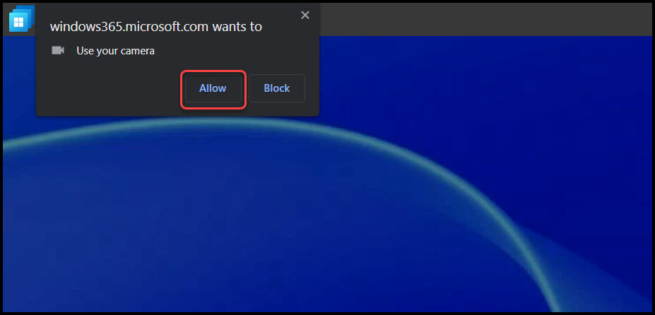 Enable Camera Access for Windows 365 Cloud PC
