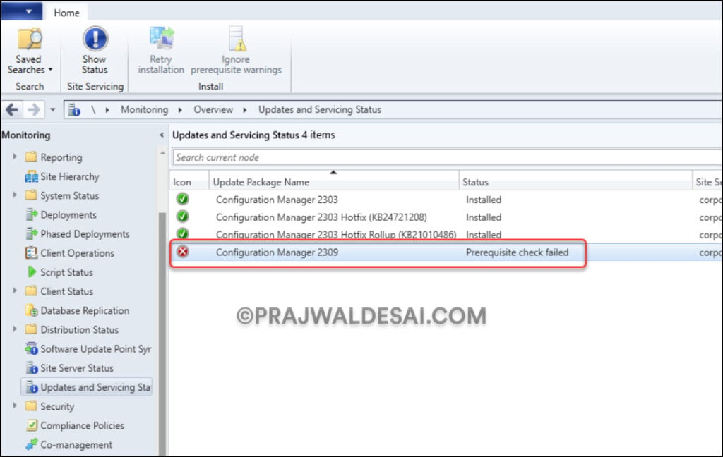 SQL Client Prerequisite missing for SCCM Setup Error