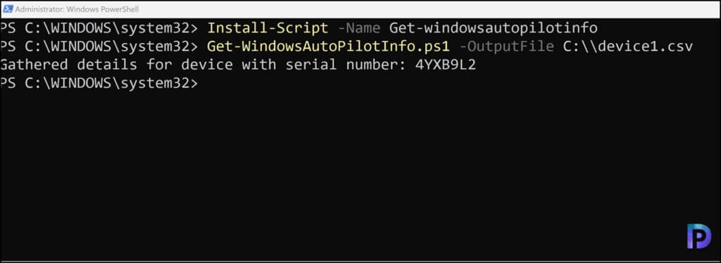 Generate your own CSV file for Autopilot