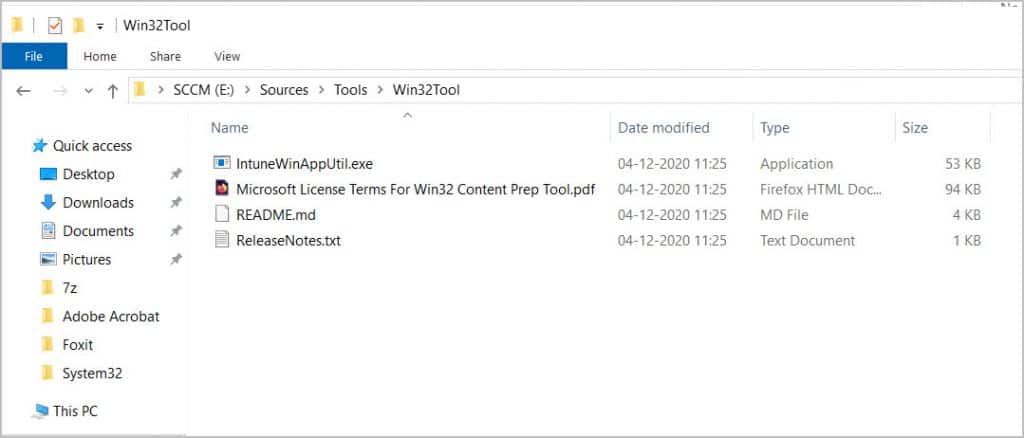 Download Microsoft Win32 Content Prep Tool