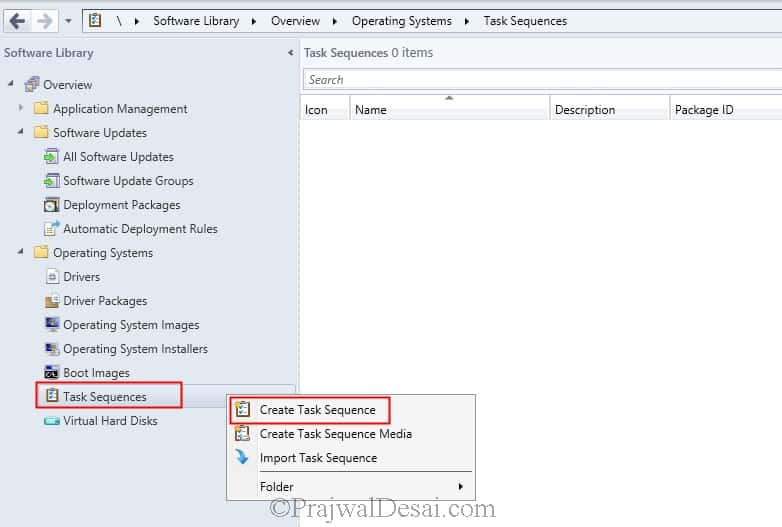 Create a Custom Task Sequence | Rollback a Patch using SCCM