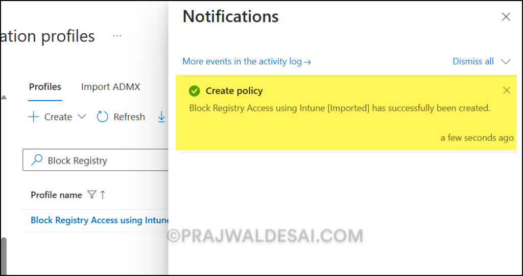 Import Settings Catalog Policies in Intune