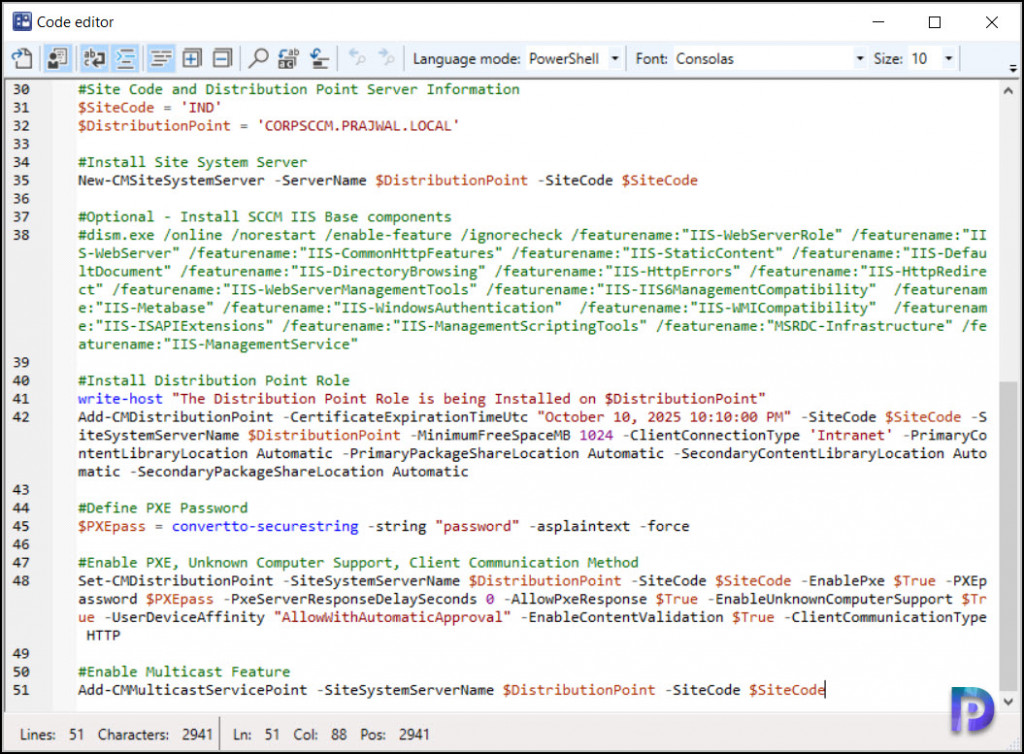 New Enhanced code editor