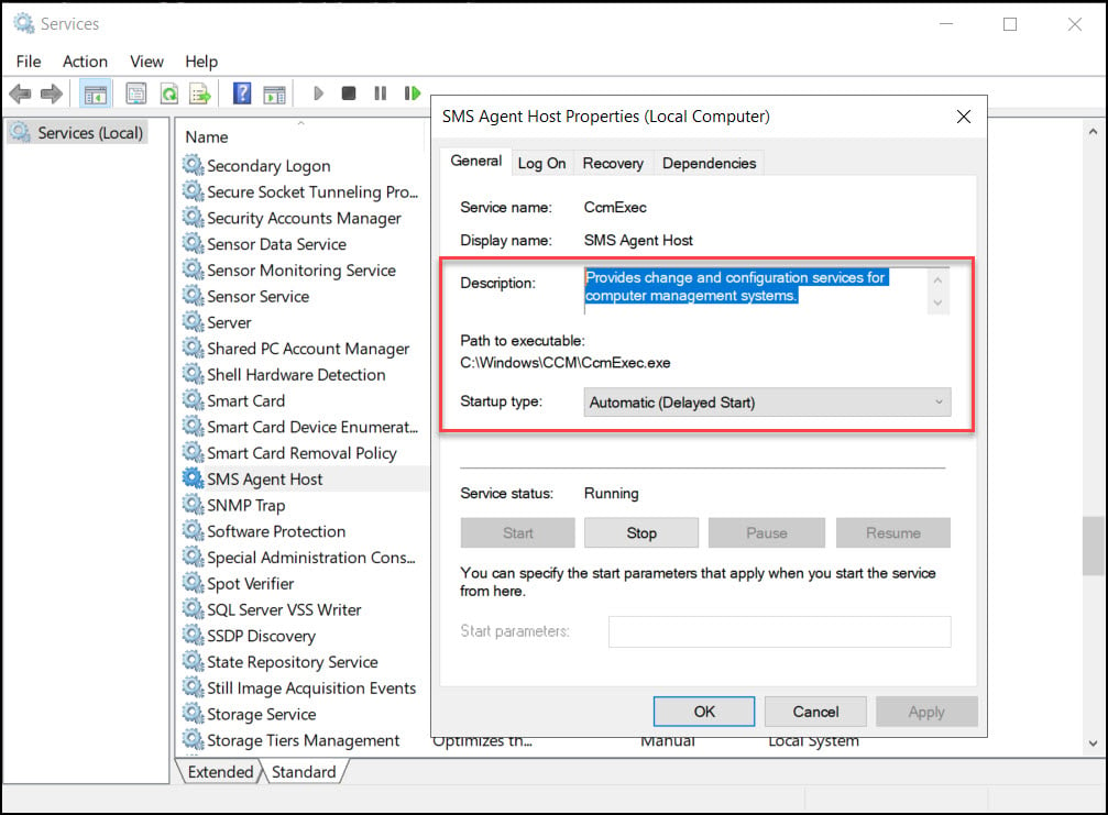 Fix SCCM Software Center Error 0x80041001