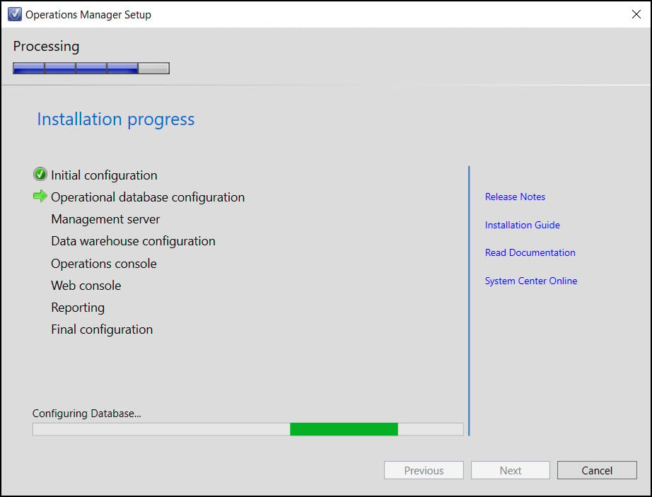 Begin SCOM 2022 Installation