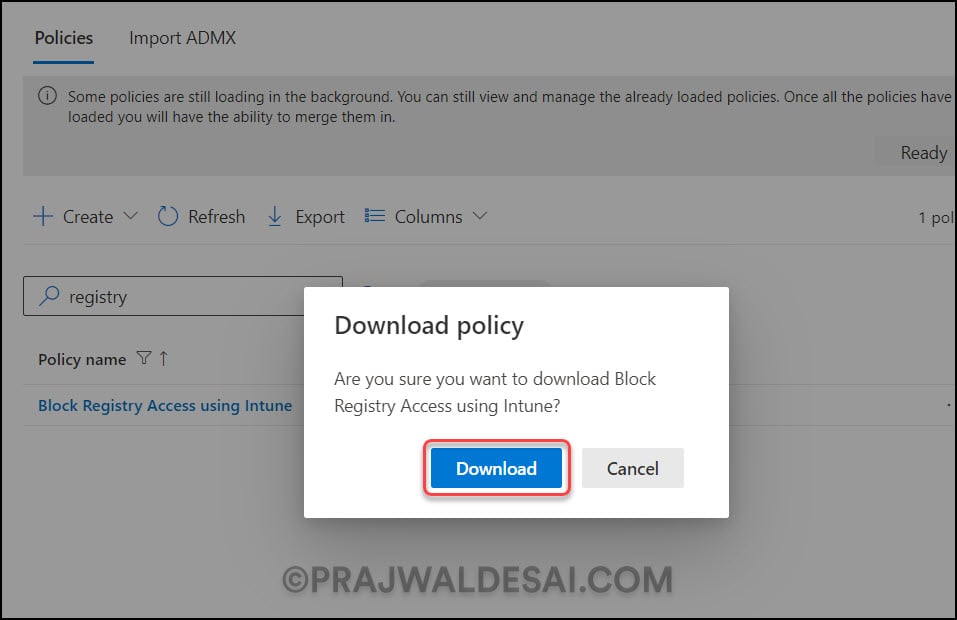 Export Device Configuration Profiles to JSON File