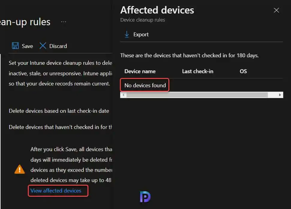 Configure Intune Device Cleanup Rules