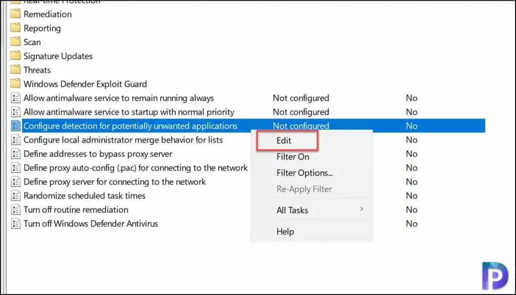 Configure PUA Protection using Group Policy