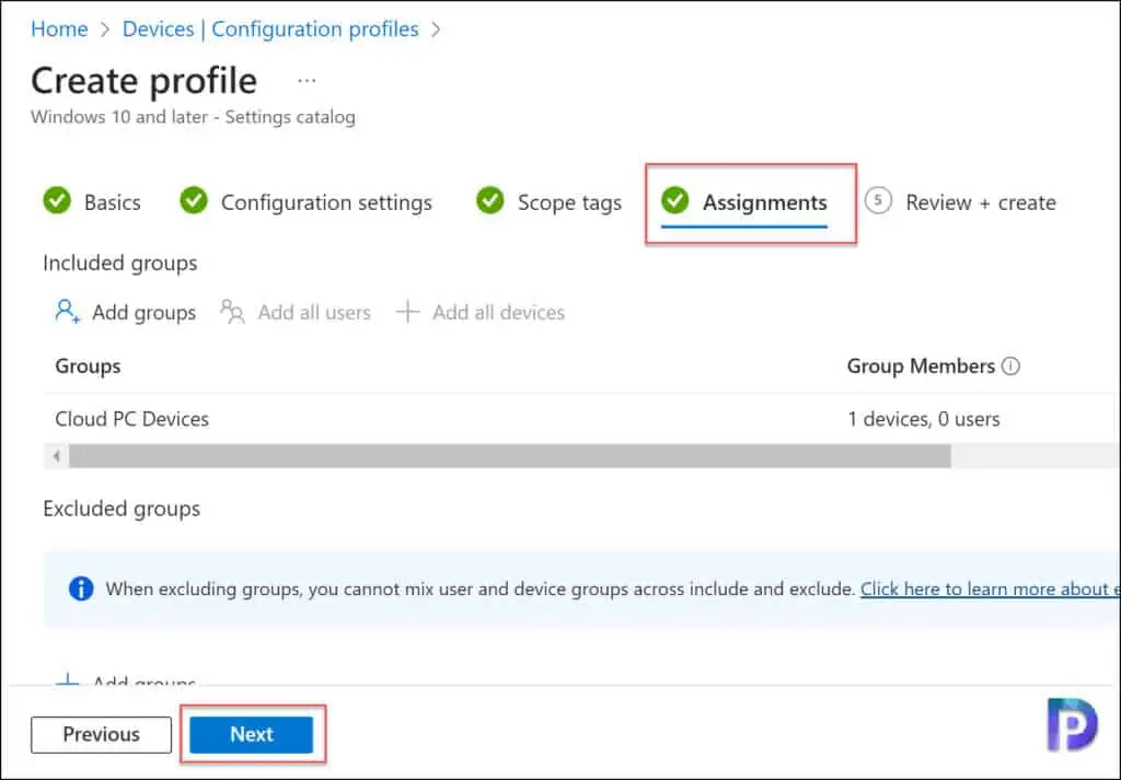 Assignments for Session Time Limits for Windows 365 Frontline Cloud PCs