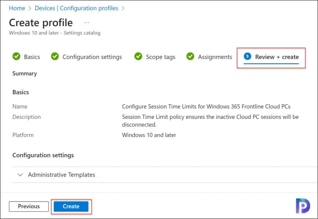 Configure Session Time Limits for Windows 365 Frontline Cloud PCs