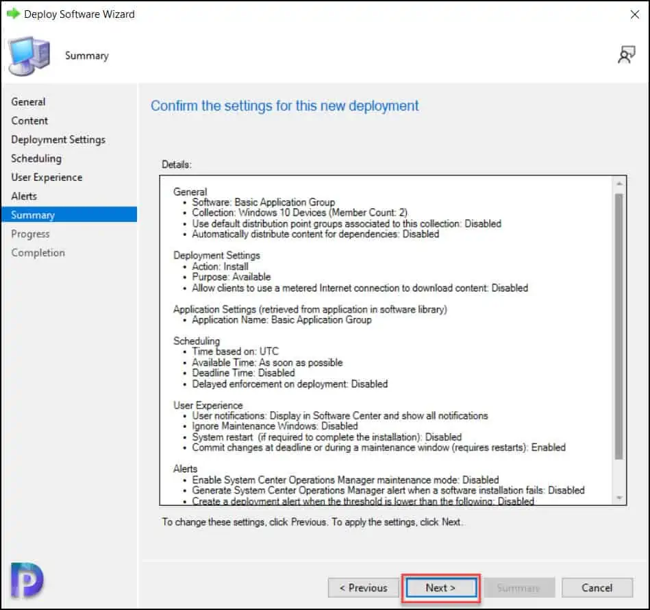 Create and Deploy Application Groups in SCCM