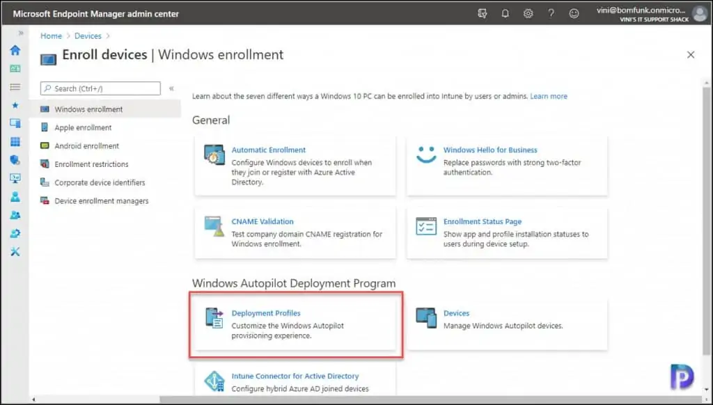 Windows Autopilot Deployment Program