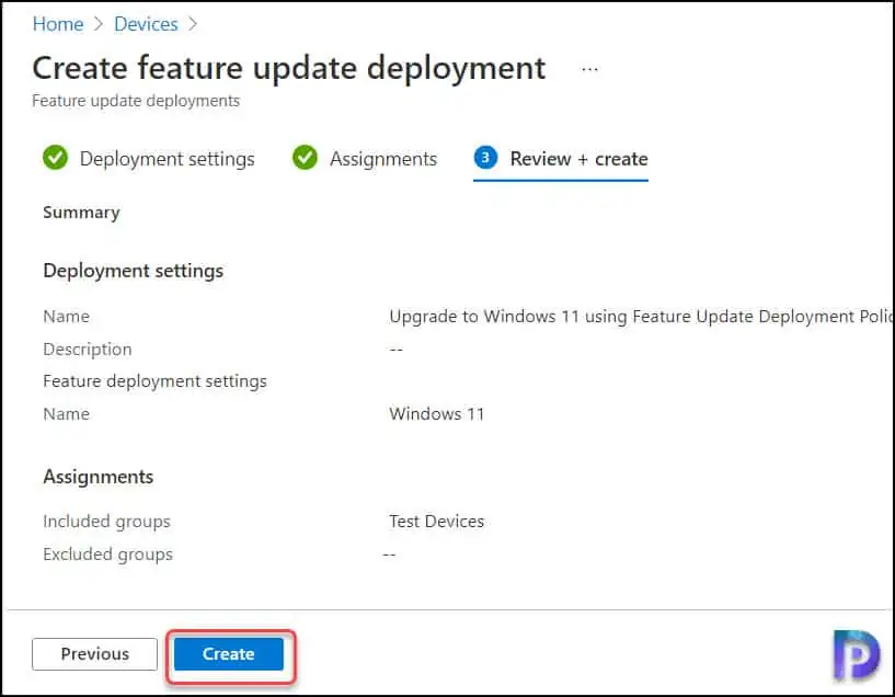 Upgrade to Windows 11 Using Intune Feature Update Deployment