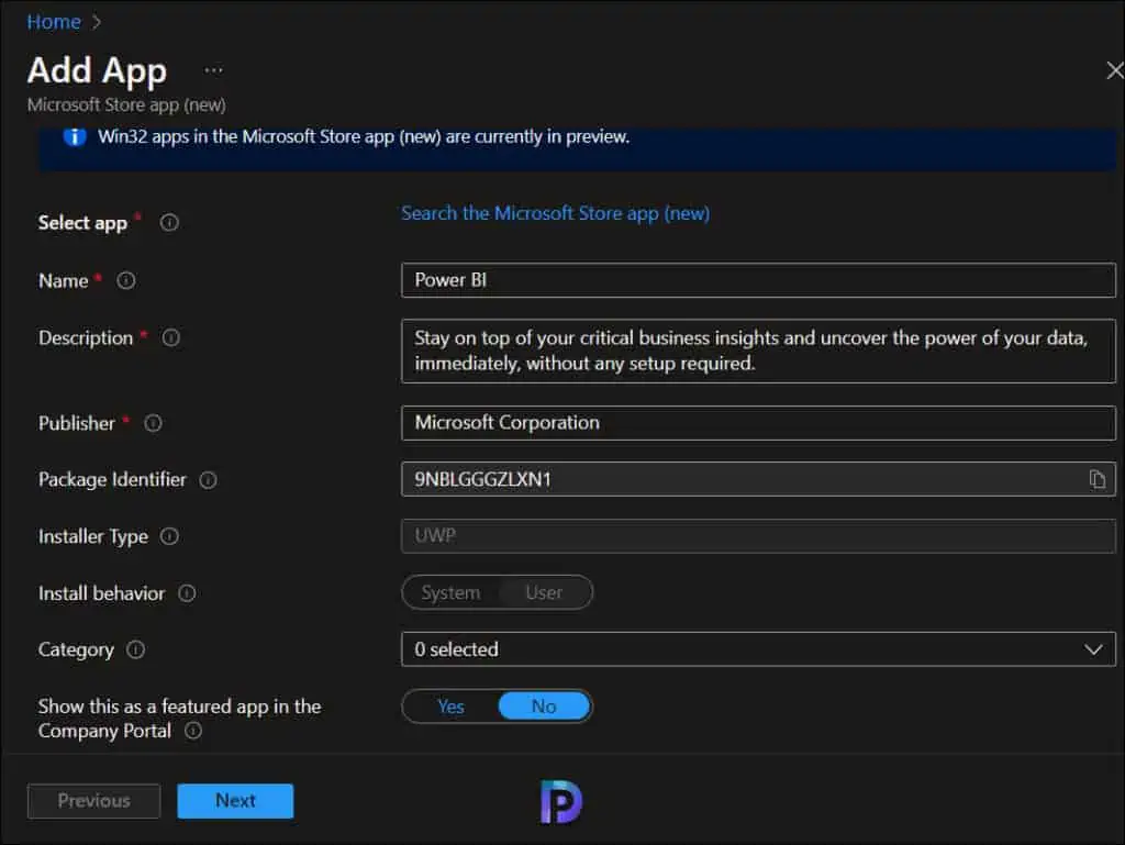 Configure Apps for Deployment | Deploy Microsoft Store Apps using Intune