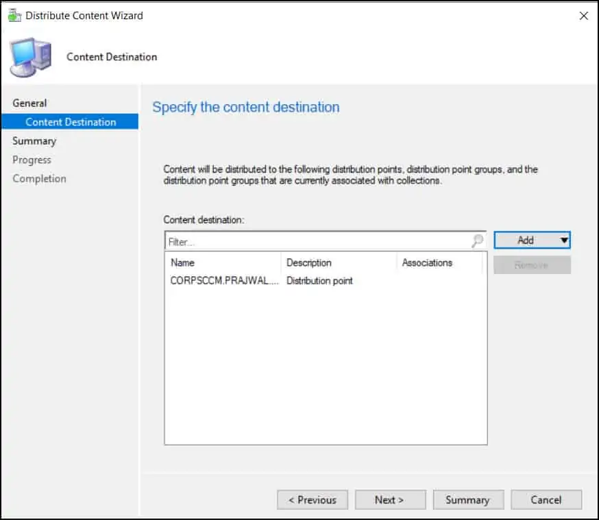 Select Distribution Points for Content Distribution