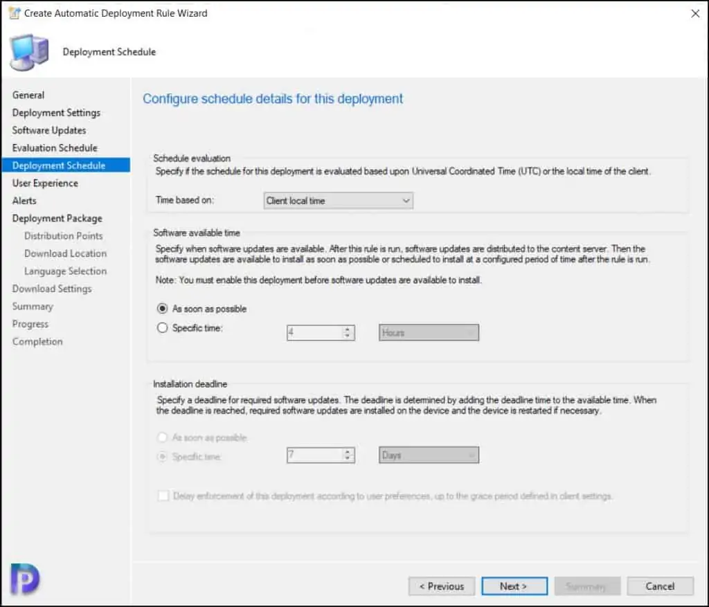 ConfigMgr Windows 11 Updates Deployment Schedule