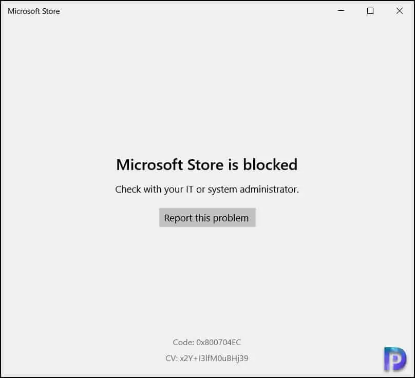 Disable Microsoft Store using Local Group Policy Editor
