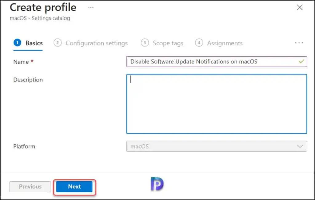 Disable Software Update Notifications on macOS Using Intune