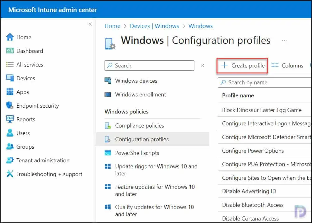 Configure Windows Hello for Business using Intune