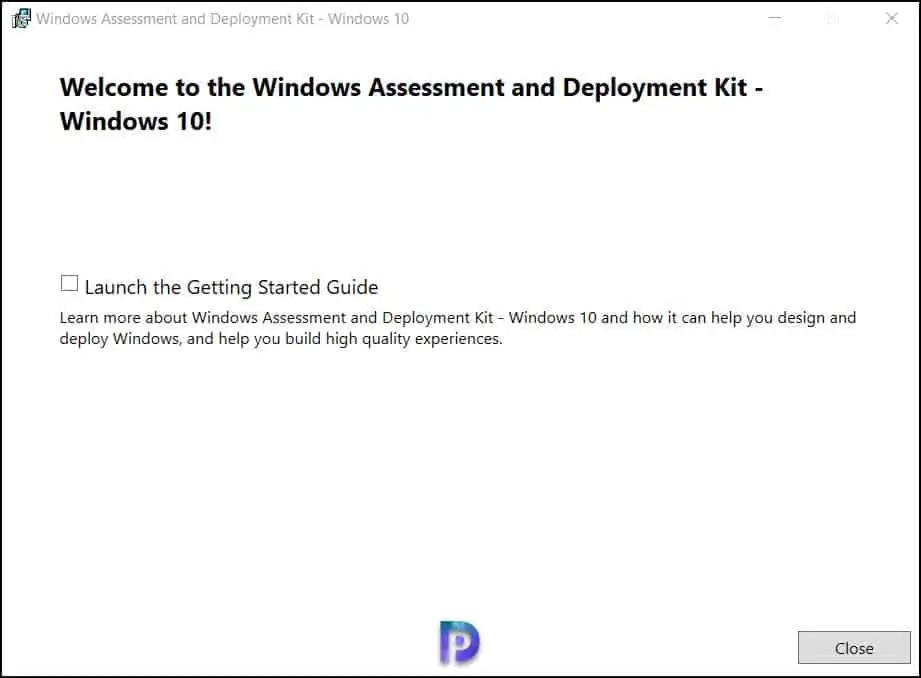 Install Windows ADK for Windows Server 2022