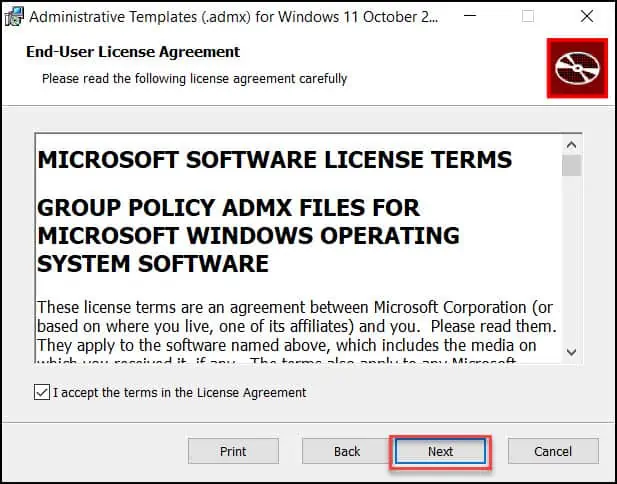 Install Administrative Templates for Windows 11