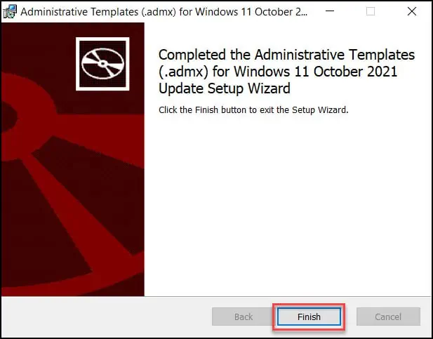 Install ADMX Templates for Windows 11 - Download Windows 11 Administrative Templates