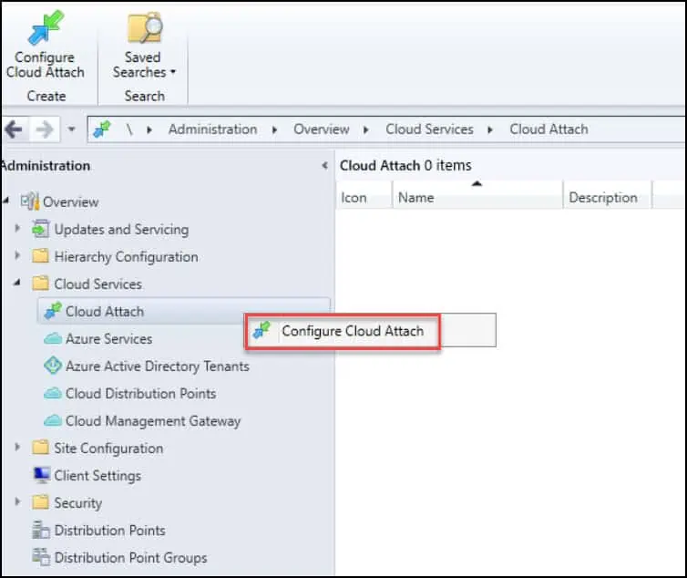 Enable SCCM Cloud Attach