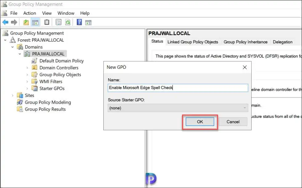 Enable Spell Check in Microsoft Edge using Group Policy