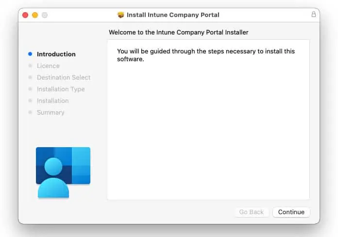 Install Company Portal App for Mac Enrollment