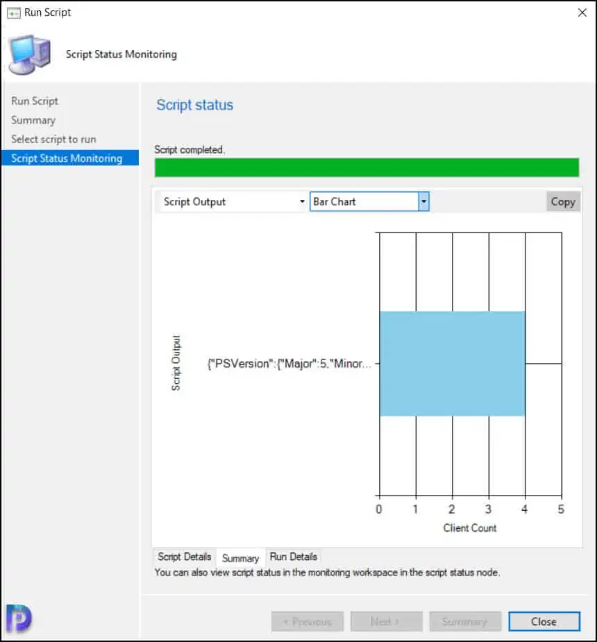 Find PowerShell Version using SCCM Scripts