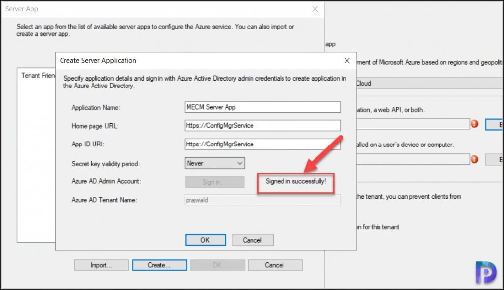 SCCM CMG Failed to Sign in to Azure Error Fixed