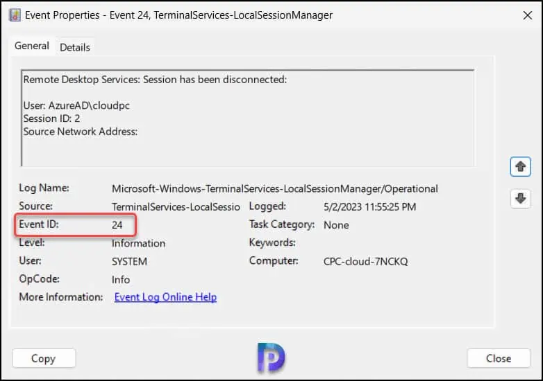 Troubleshoot Error Code 0x3 for Cloud PCs