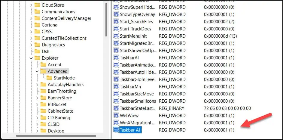 Change Windows 11 Taskbar Alignment using Registry