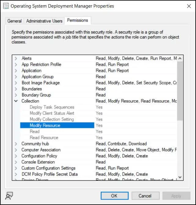 Clear Required PXE Deployments Option missing in SCCM Console