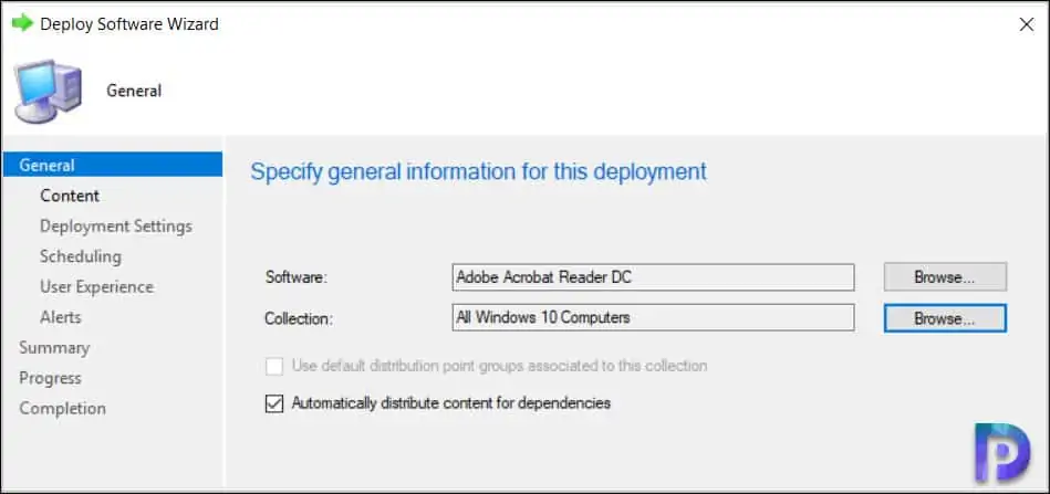 Deploy Adobe Acrobat Reader using SCCM