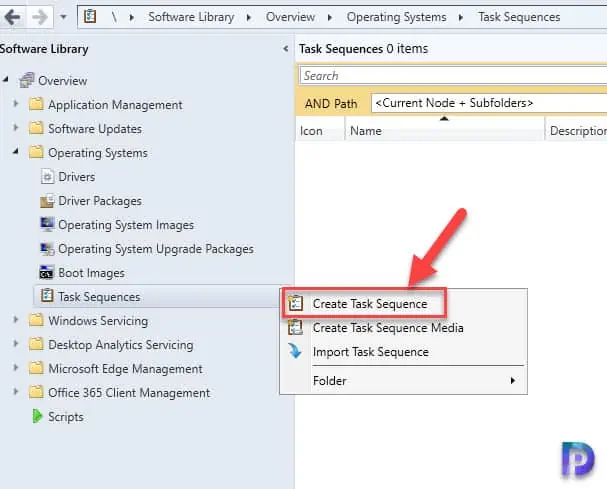Create Task Sequence to Deploy Windows 11 22H2