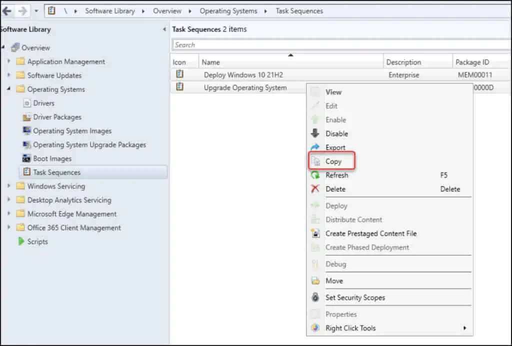 Duplicate Multiple Task Sequences