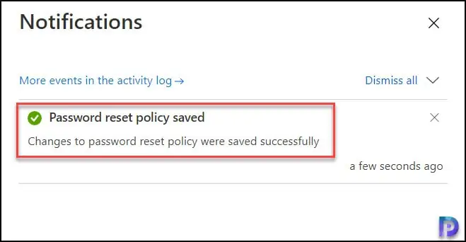 Enable Azure AD Self-Service Password Reset