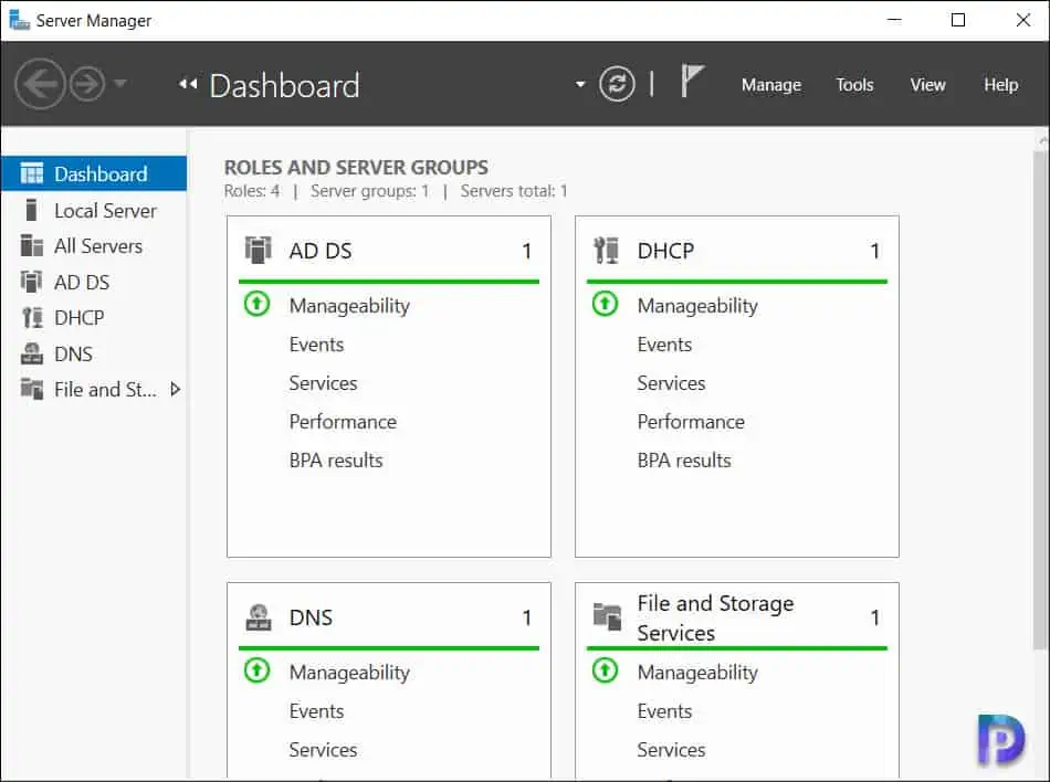 Hide Welcome Tile in Server Manager