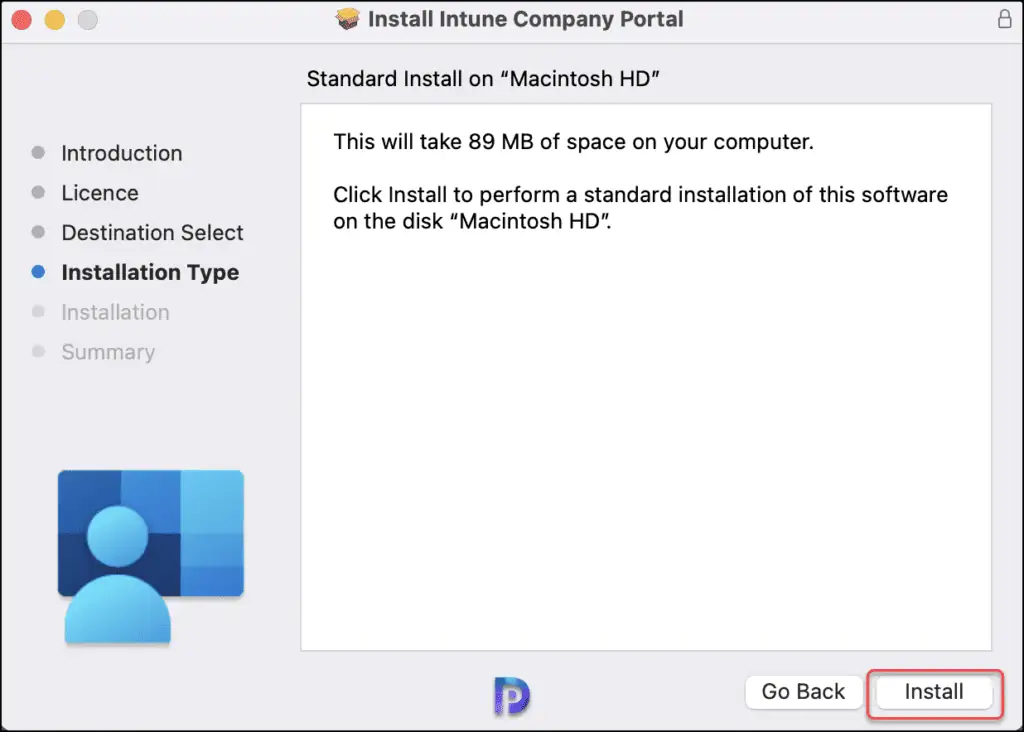 Install Intune Company Portal on Mac Devices