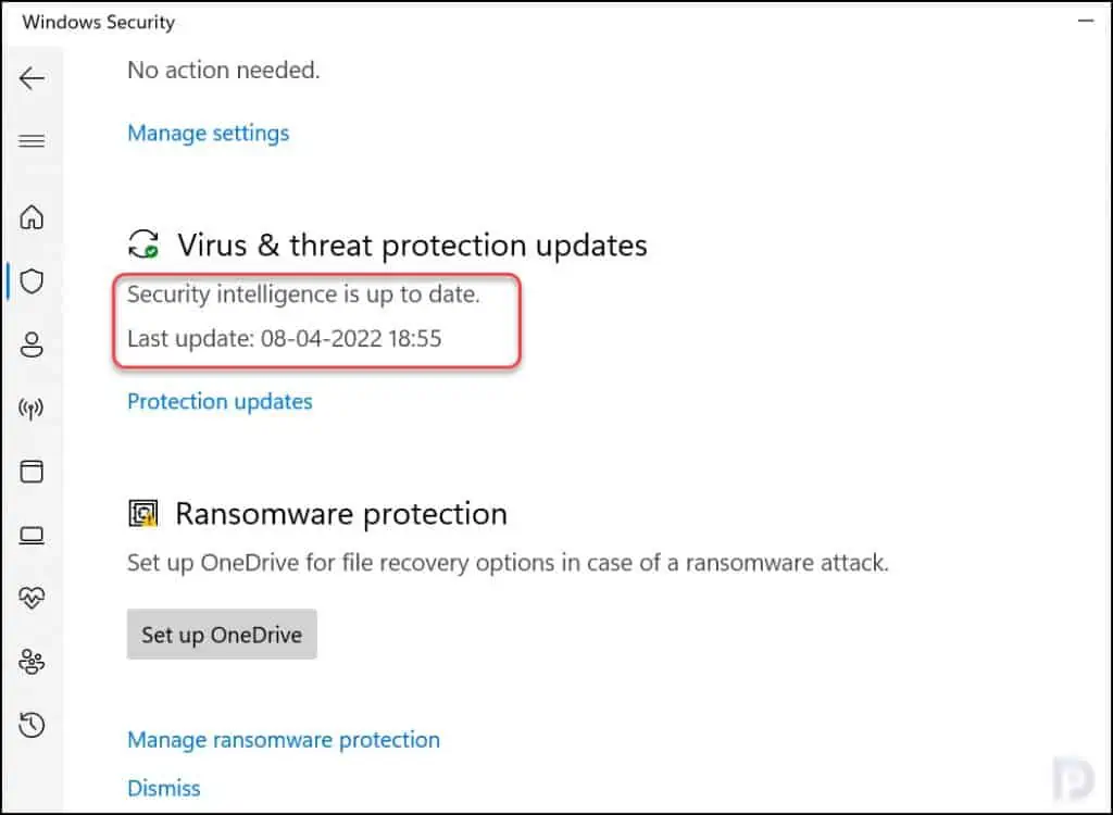 Microsoft Antivirus Update Engine Updated