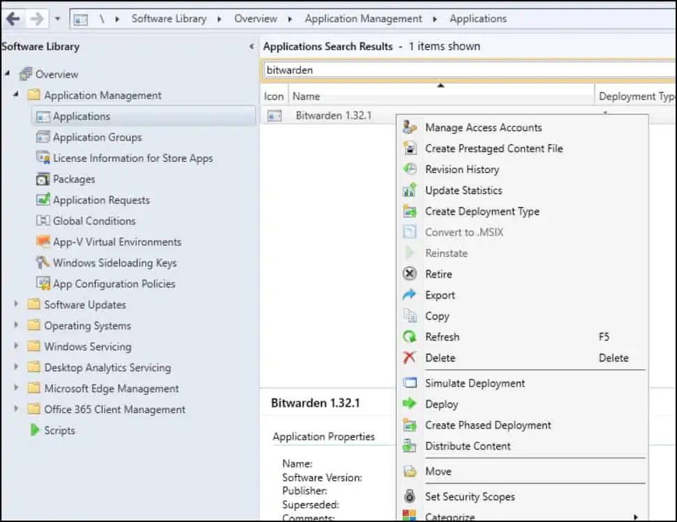 How to Retire an Application in SCCM